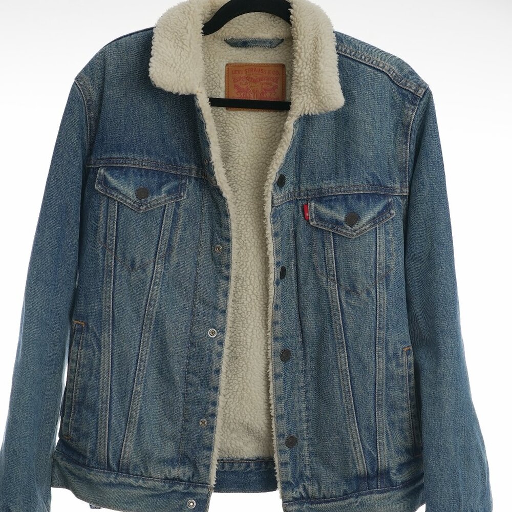 Levi's Sherpa Shearling Denim Jacket